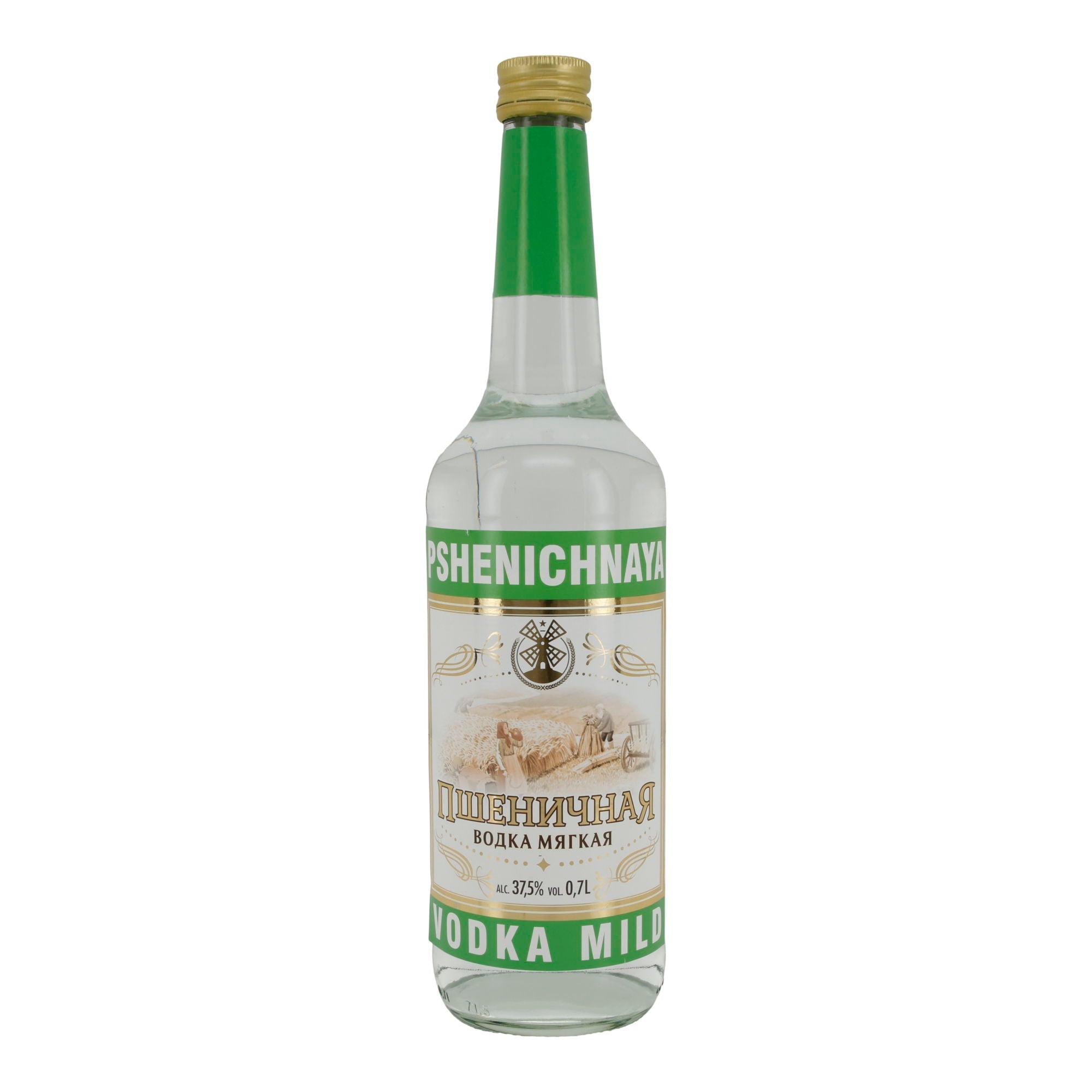 Wodka Pshenichnaya | Mild | Weizenwodka | 37,5 % vol | 0,7 l Wodka